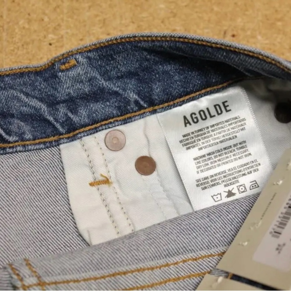 NWT! Agolde Riley jeans - Picture 16 of 16